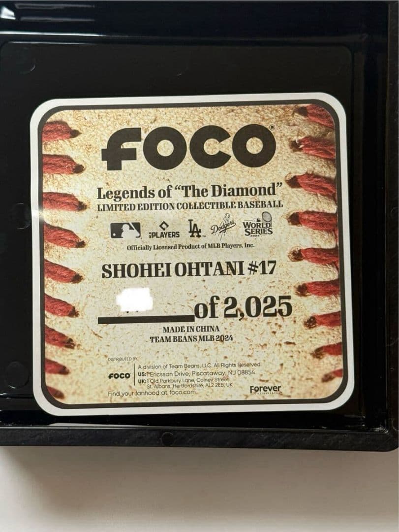 (evelovec)大谷翔平MVP記念•ワールドシリーズ出場記念ボール3個