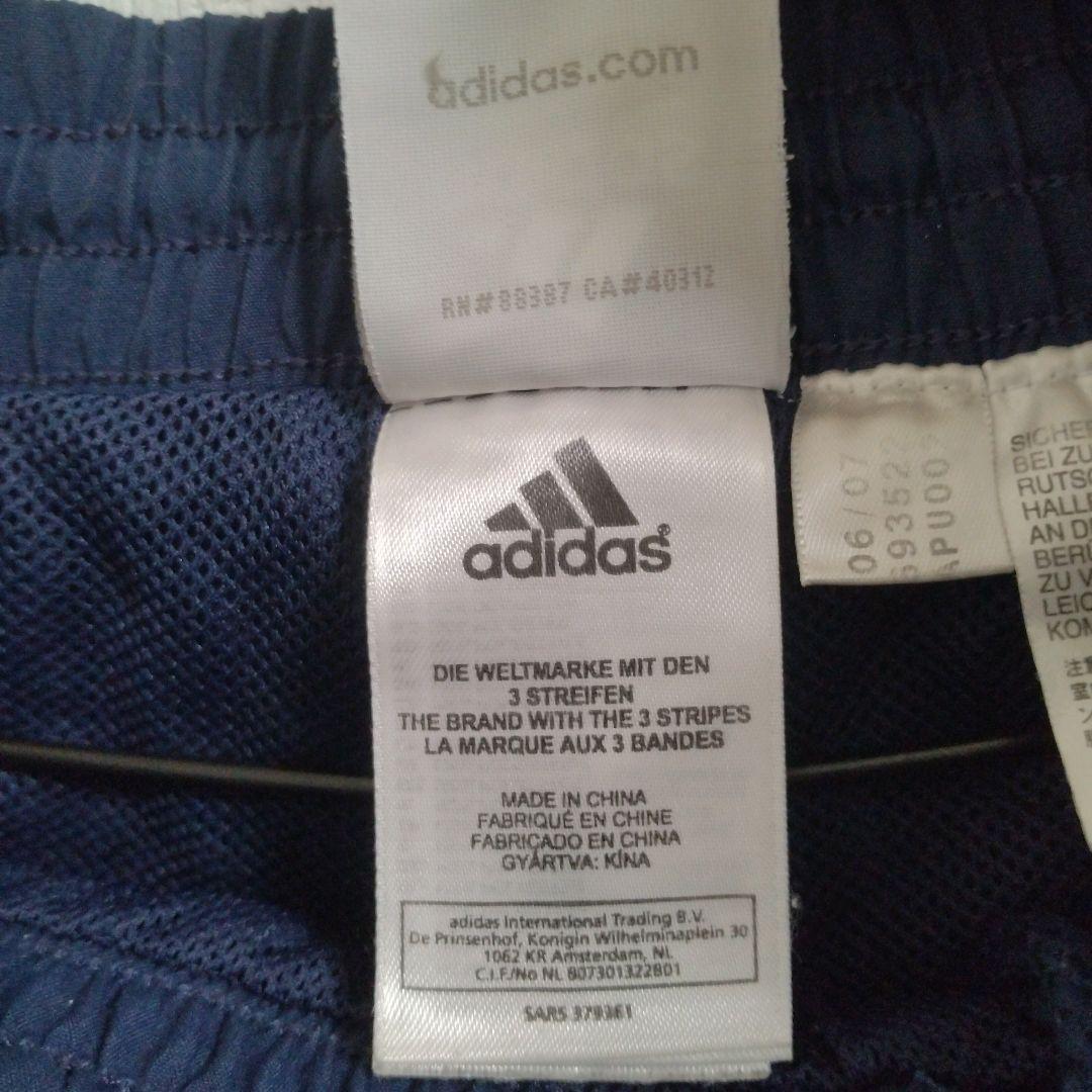 adidas　レアル・マドリードFC　00s　刺繍ロゴ　ウインドブレーカー　上下