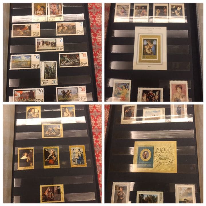 1960-70年代　旧ソ連　ヴィンテージ　切手　全135枚