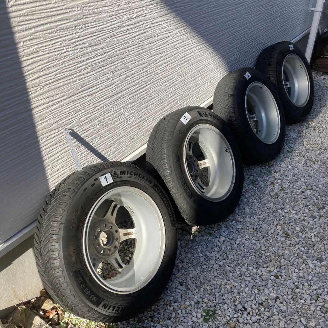 【引取歓迎 千葉】MICHELIN 195/65 R15 オールシーズンタイヤ