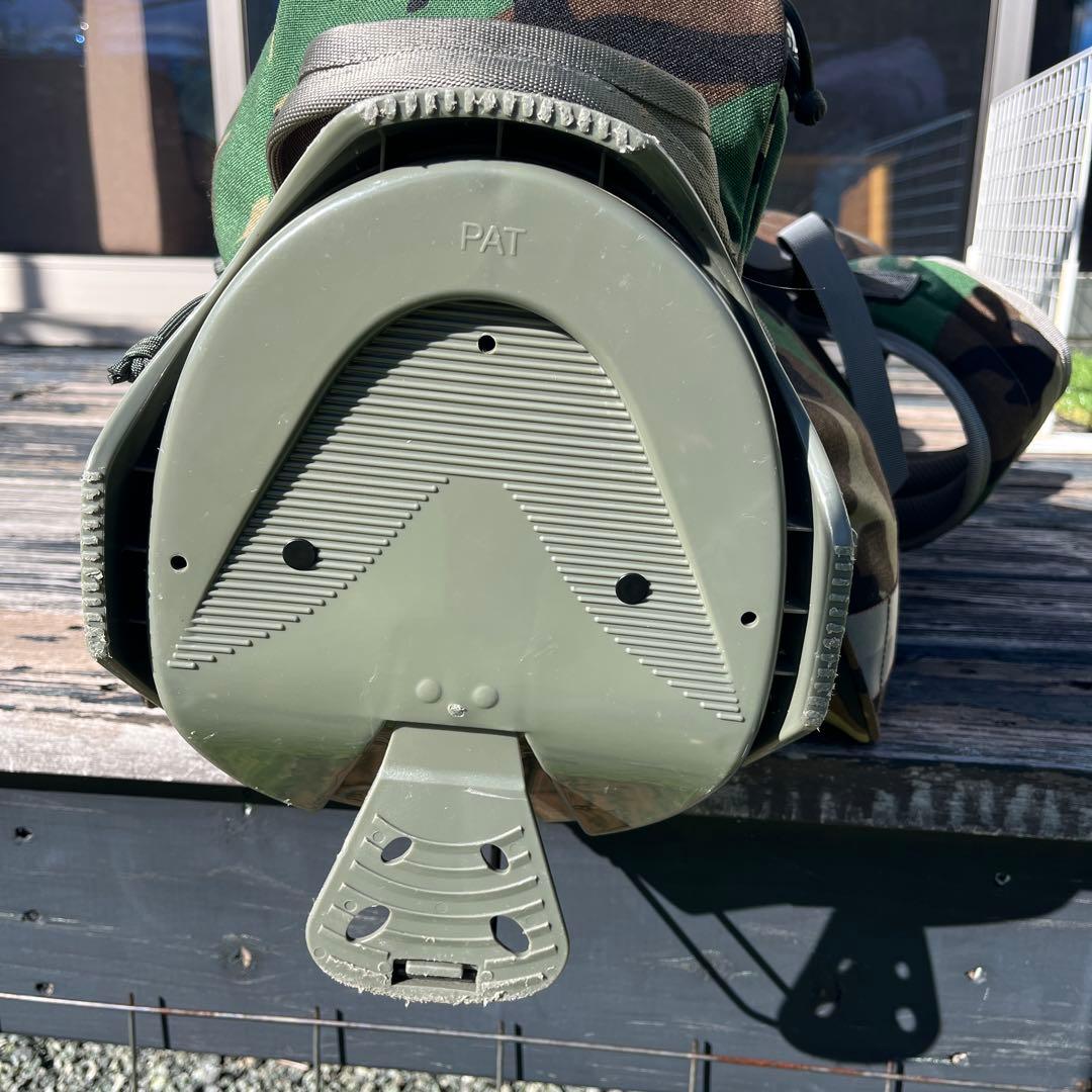 BRIEFING 迷彩キャディバッグCR-4 9.5型　ウッドランドカモ