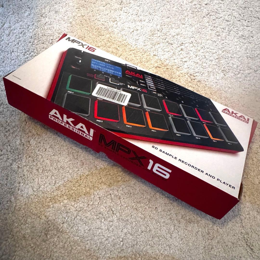 AKAI MPX16 サンプラー 備品完備 動作確認済