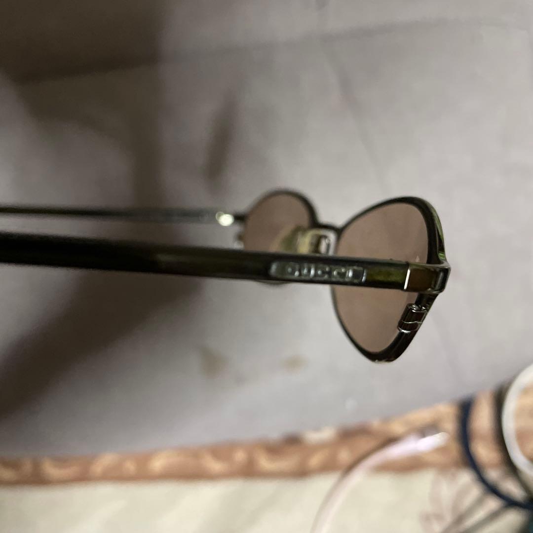 GUCCIイタリア製ブラウンレンズサングラス
