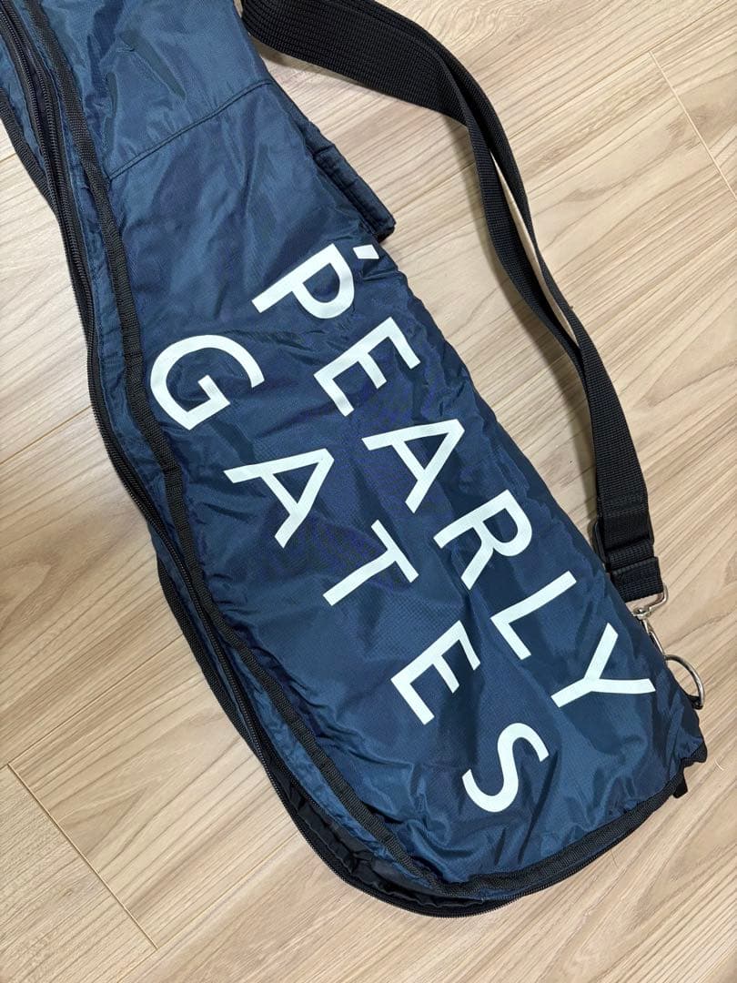 【PEARLY GATES ゴルフ クラブケース】ほぼ未使用 ネイビー