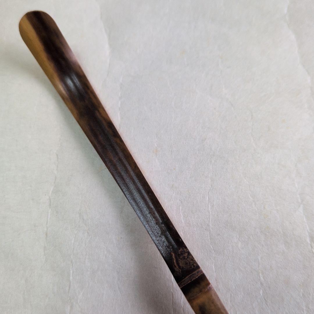 【茶杓　銘”智恵のかざし“】