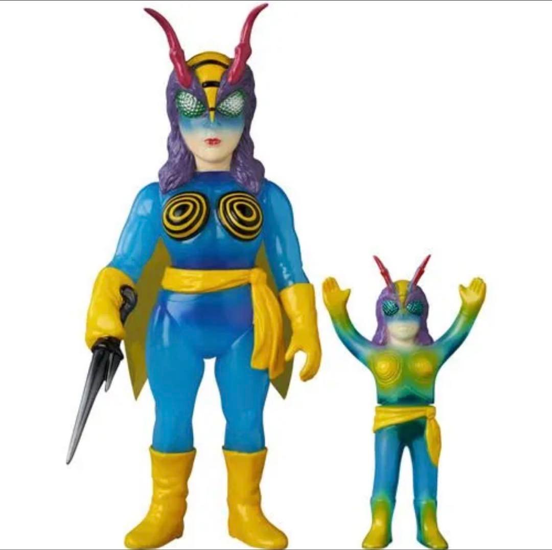 東映レトロソフビコレクション 蜂女(新色)+ミニソフビ