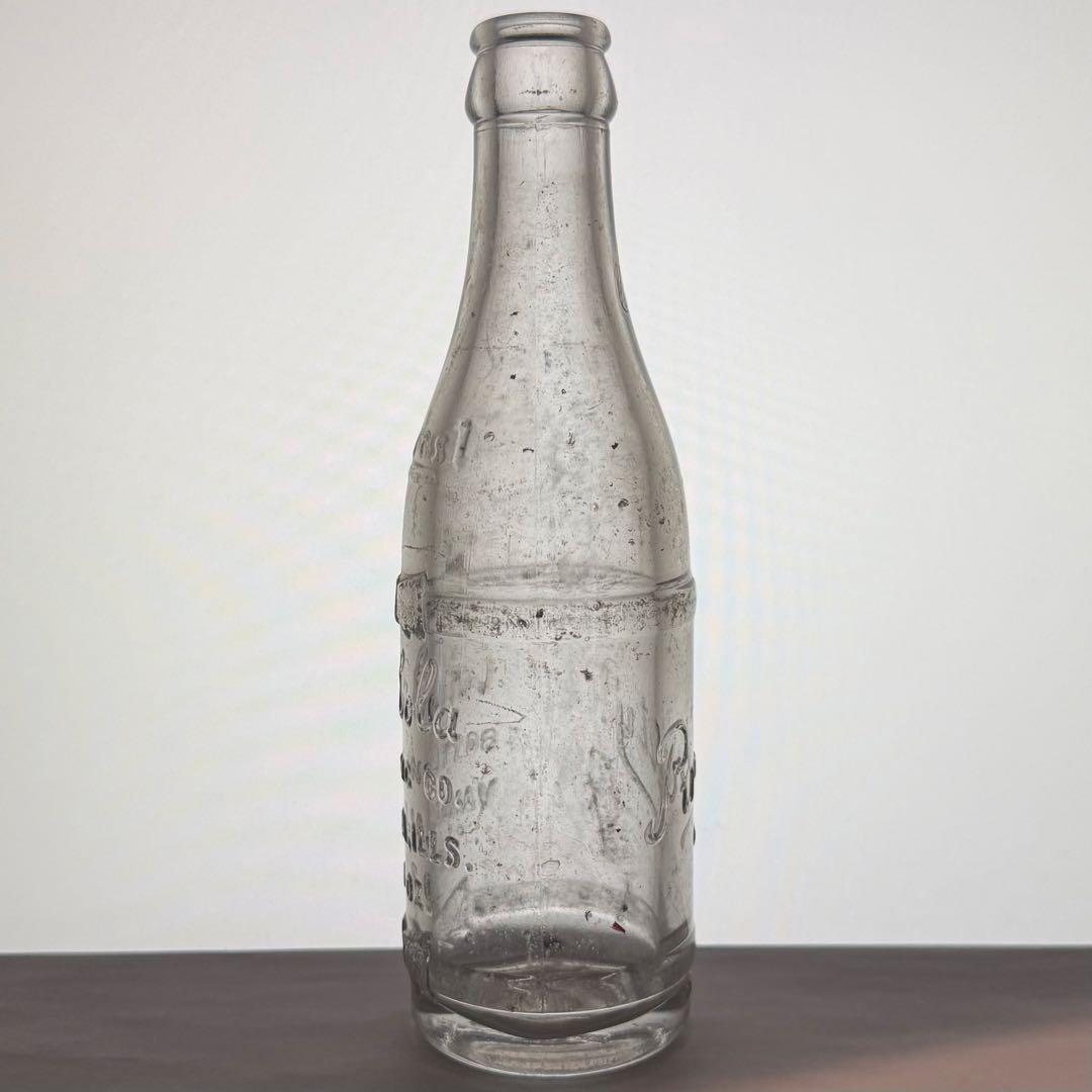 D8 1920年代 レア コカコーラ \"エラー\"フレーバー ボトル　瓶