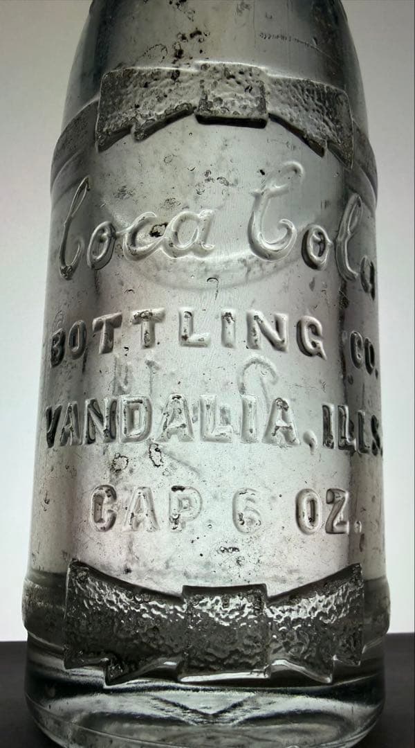 D8 1920年代 レア コカコーラ \"エラー\"フレーバー ボトル　瓶