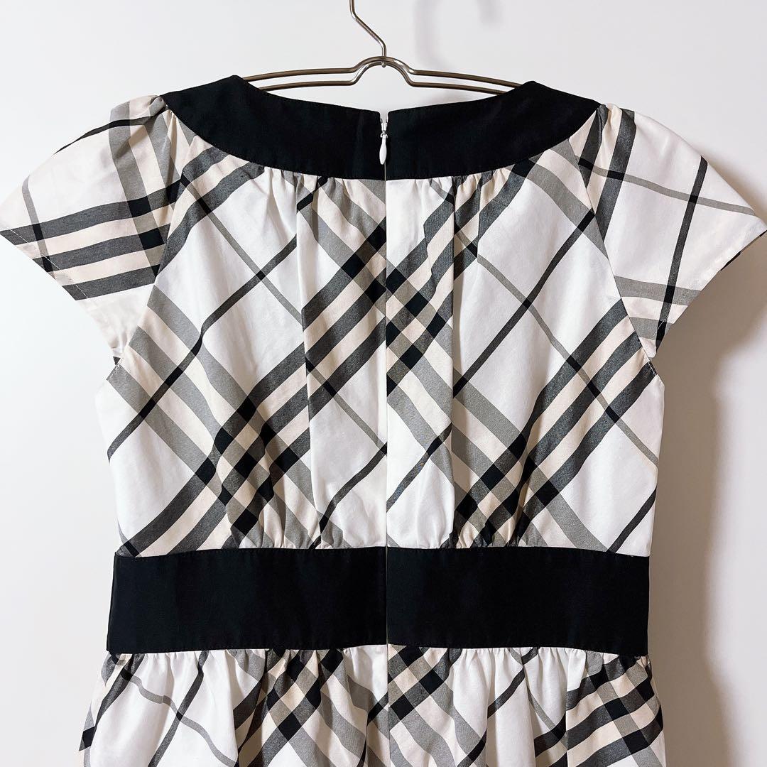 クリーニング済み✨ BURBERRY バーバリー　ワンピース　ノバチェック　36