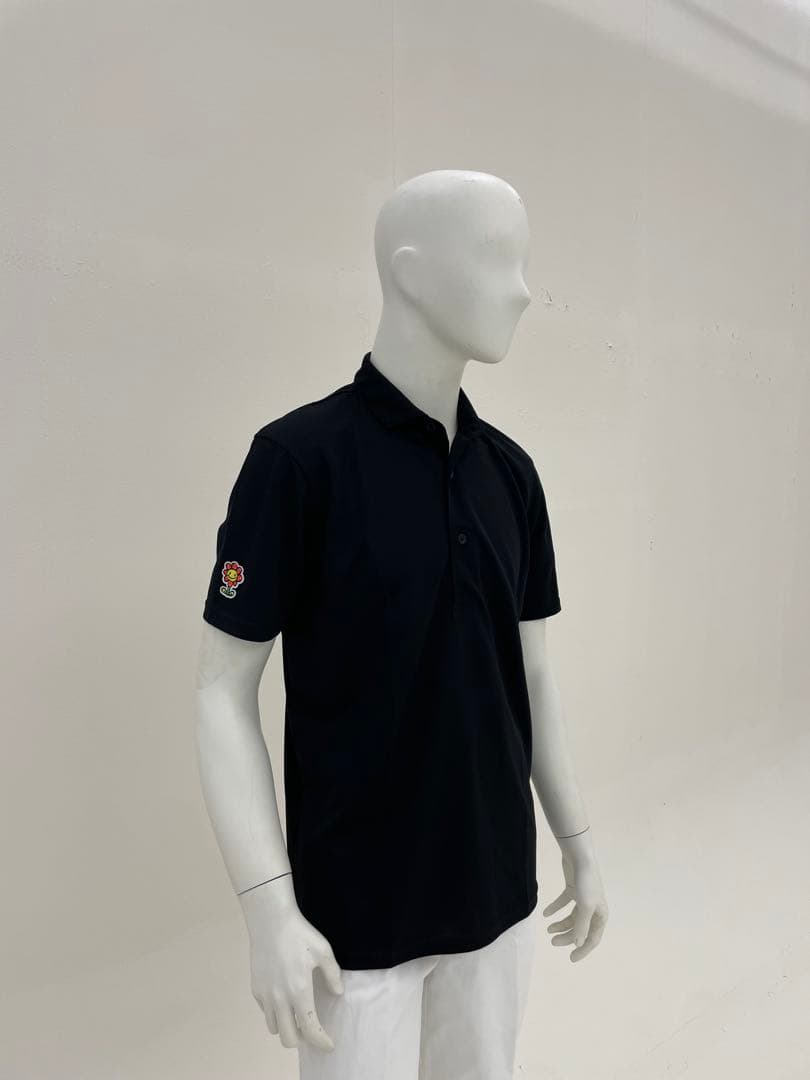 エリートグリップ　無地半袖ポロシャツ　ブラック　L 新品