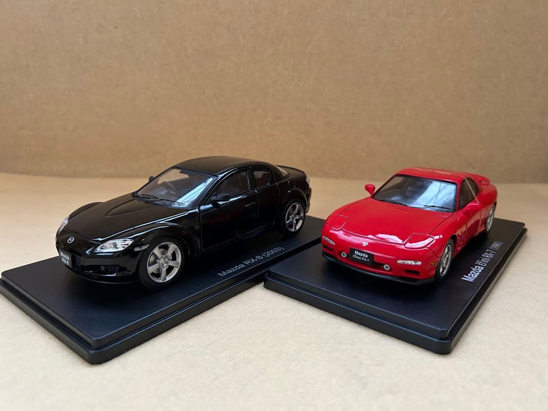 【美品】国産名車コレクション　RX-7 RX-8