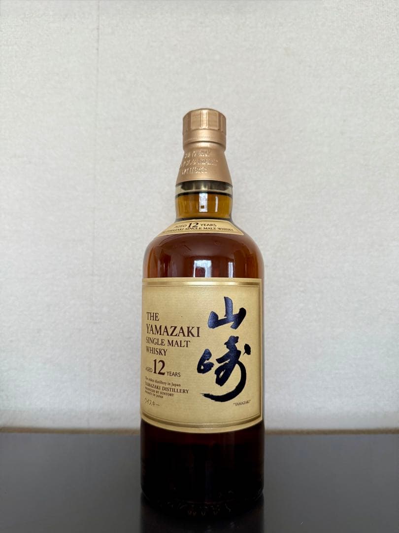 未開封 山崎 シングルモルトウイスキー 12年 700ml