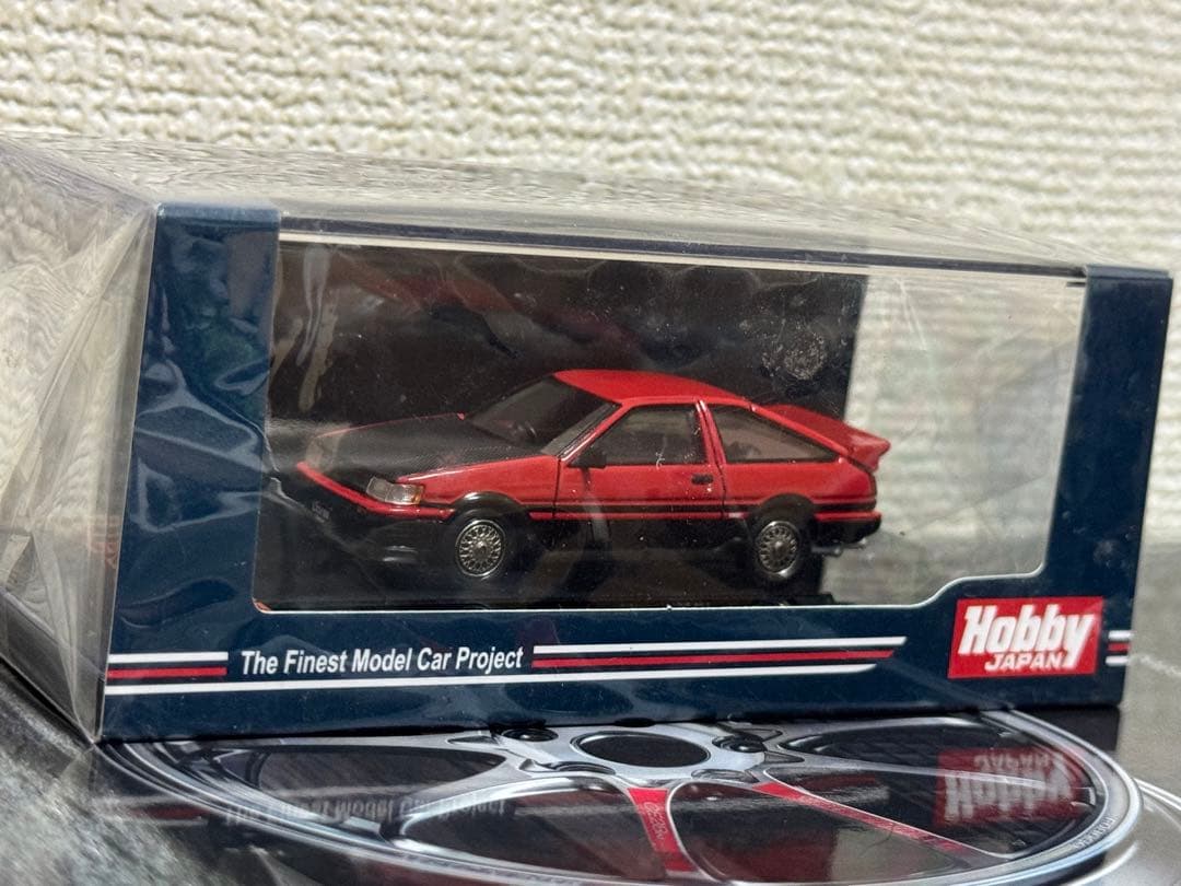 Hobby Japan 1/64 AE86 Levinミニカー セット