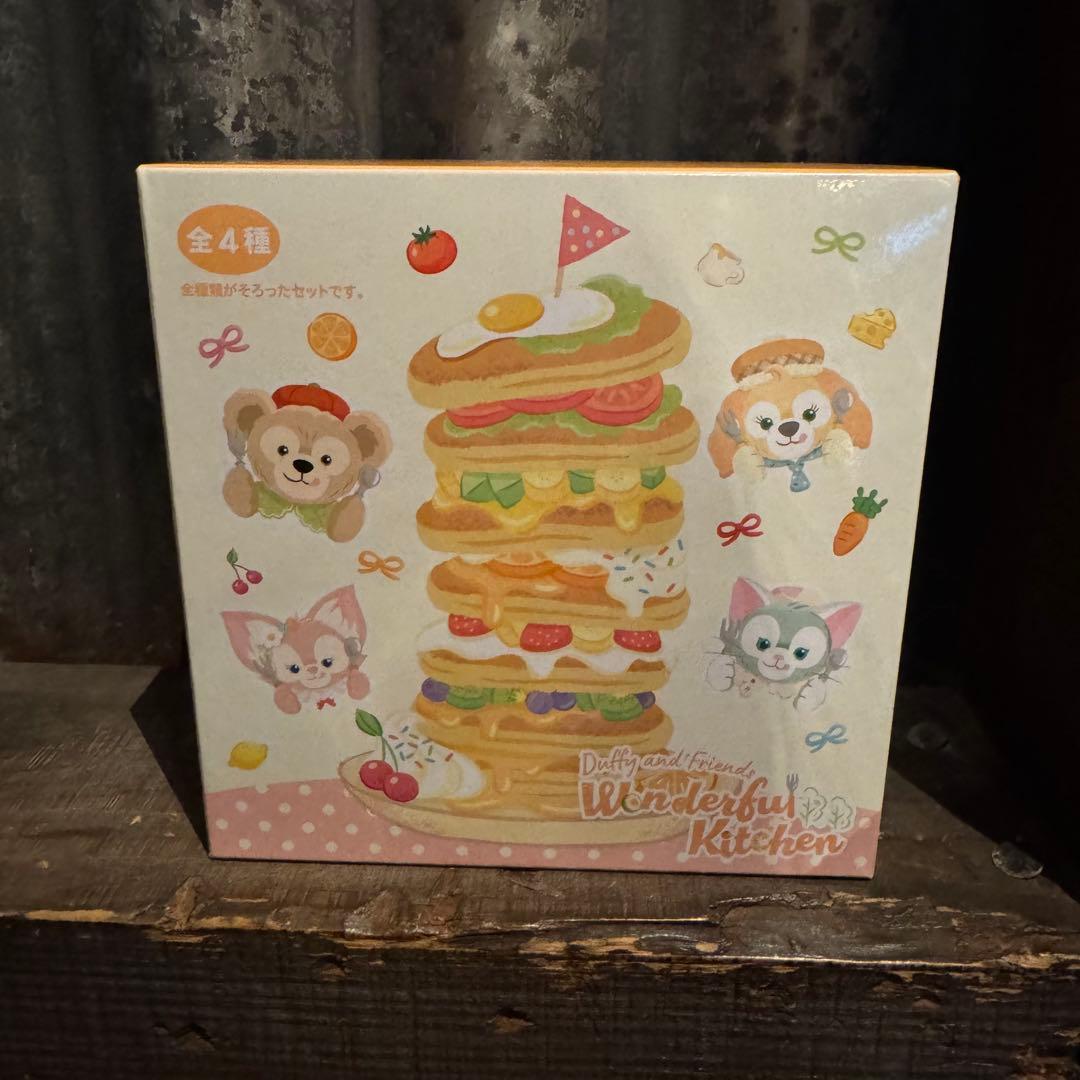 ディズニーシー　ワンダフルキッチン　　ダッフィー　ストラップコンプセット