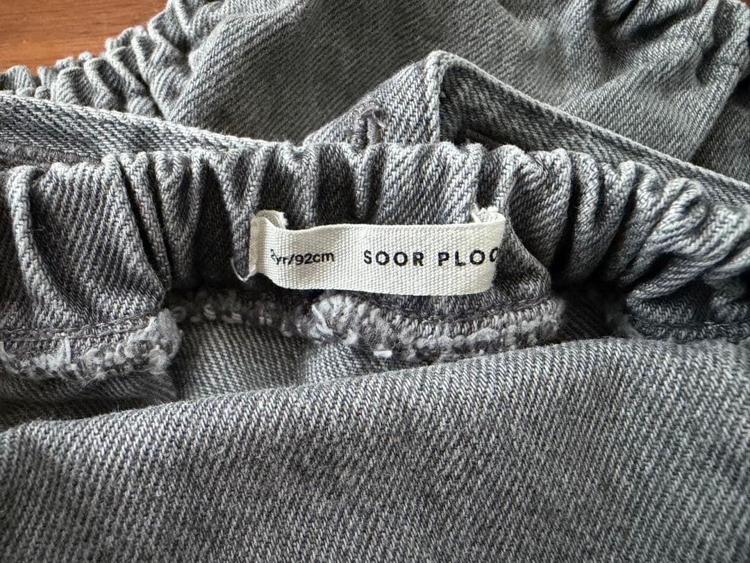 ロンパース・カバーオール SOOR PLOOM Oona Romper Gray Denim 2yr