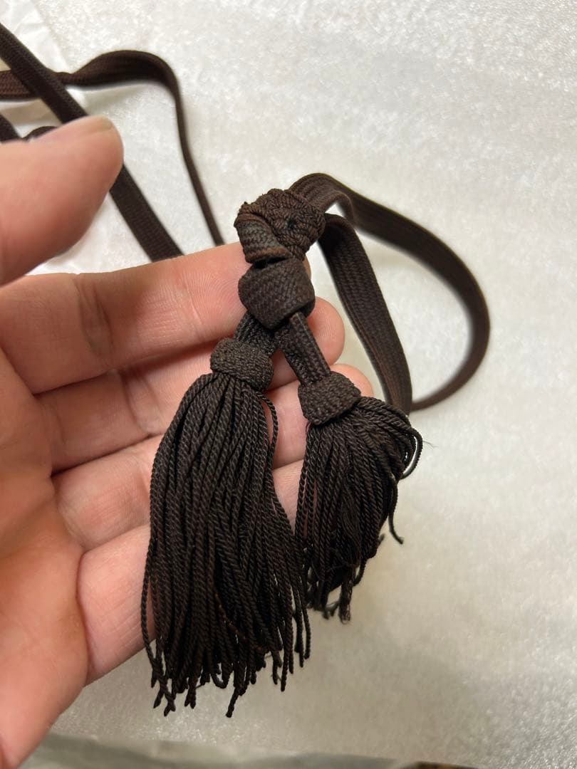 日本軍　海軍　刀緒　軍刀　中古品　日本刀　太刀　軍装品　全長約55cm