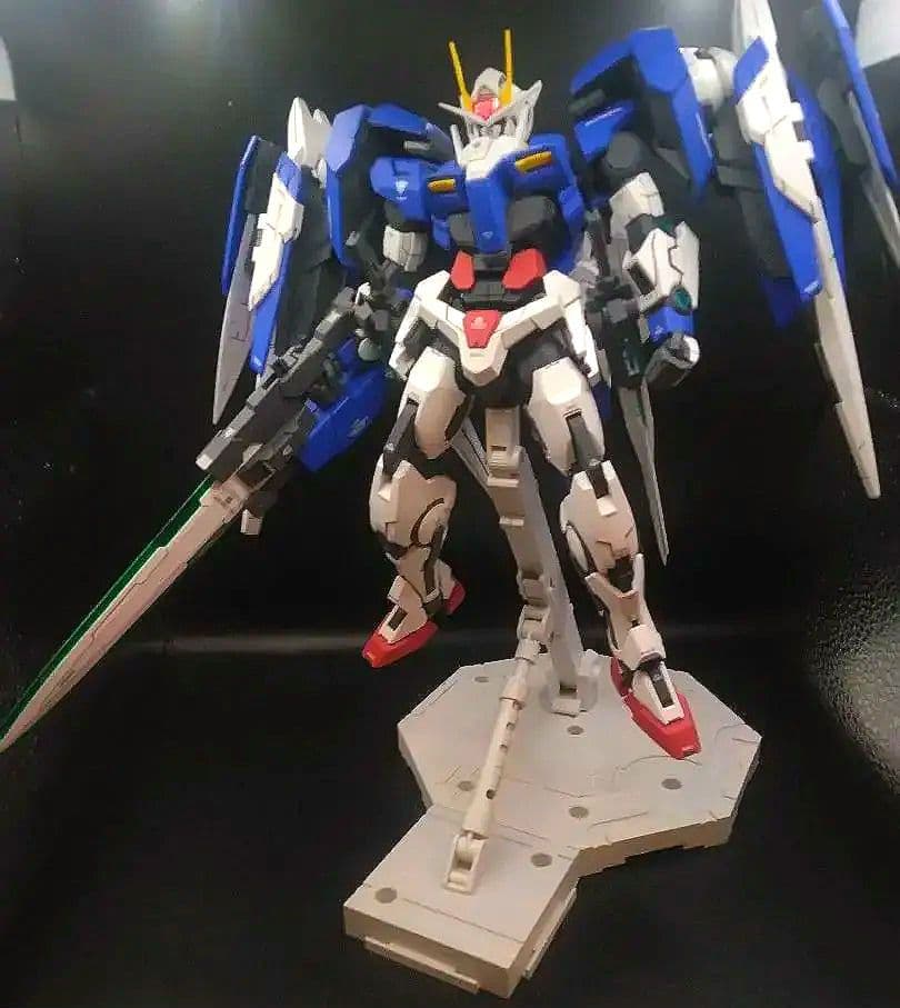 MG ガンプラ　ダブルオーライザー　台座付　説明書付「表紙なし」