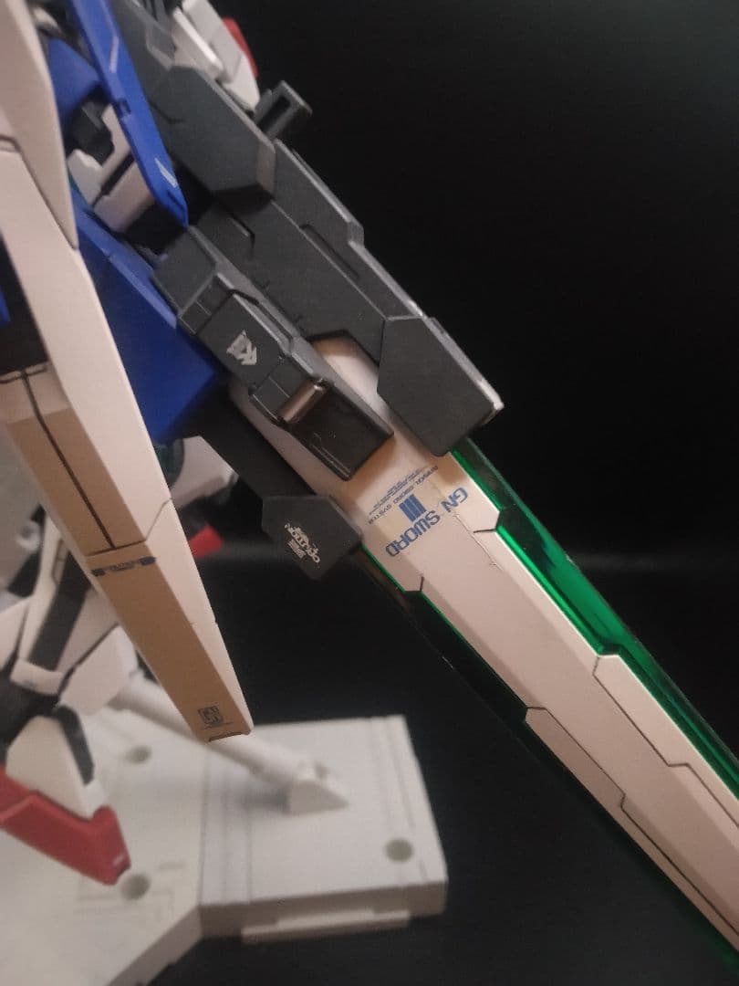 MG ガンプラ　ダブルオーライザー　台座付　説明書付「表紙なし」