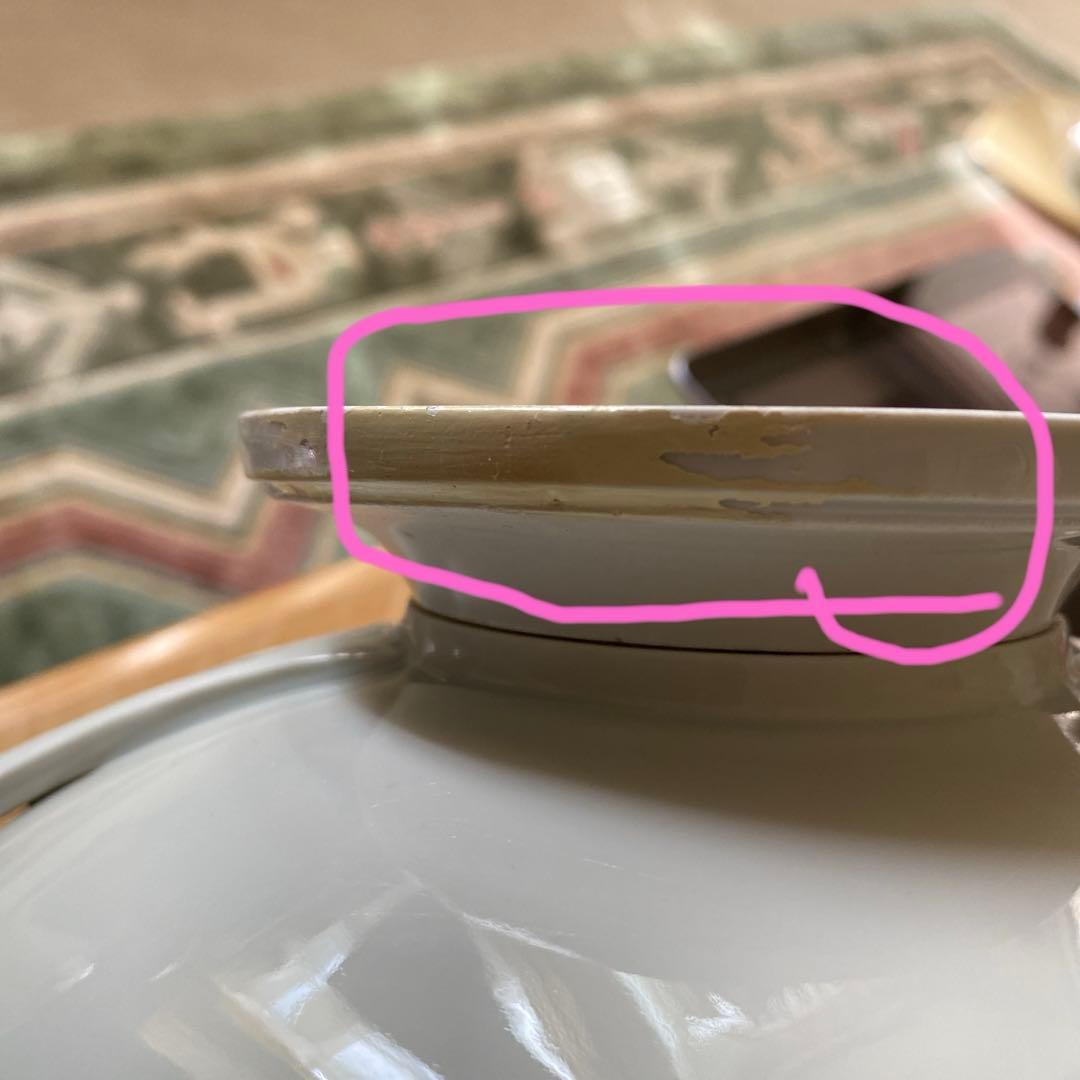 マイセン コンポート　ボウル　大型　蓋欠品