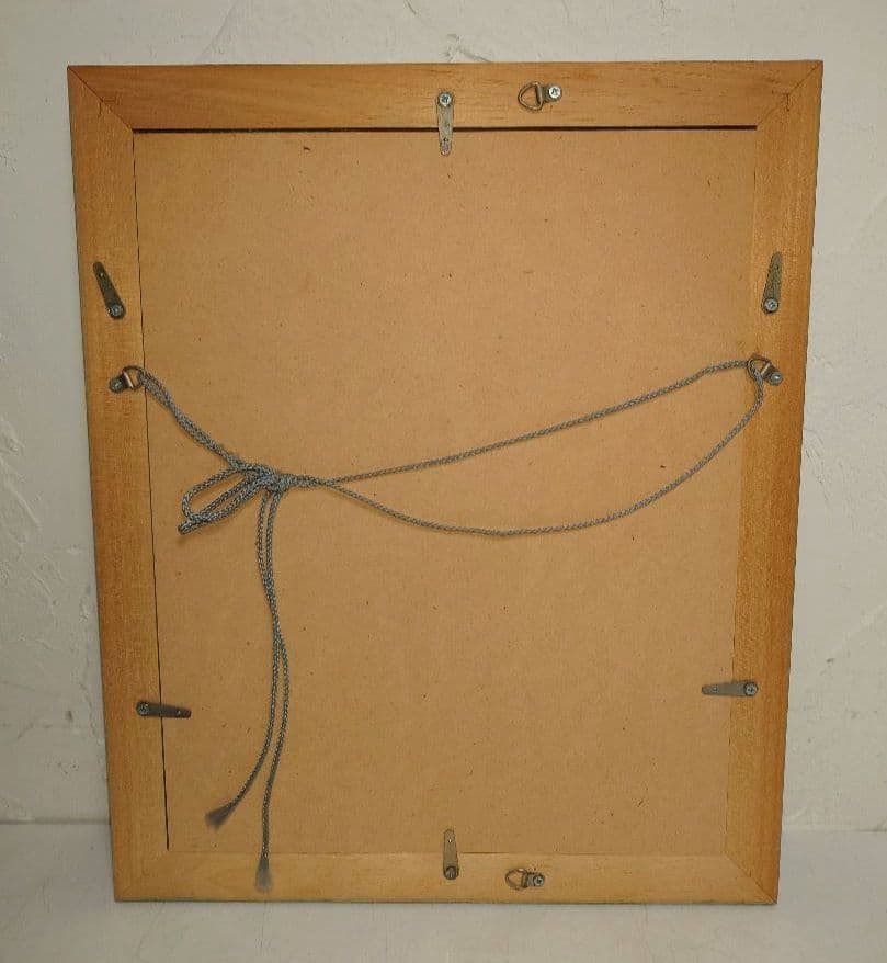 渡辺あきお ティータイム 420/S800 壁掛け リトグラフ アート