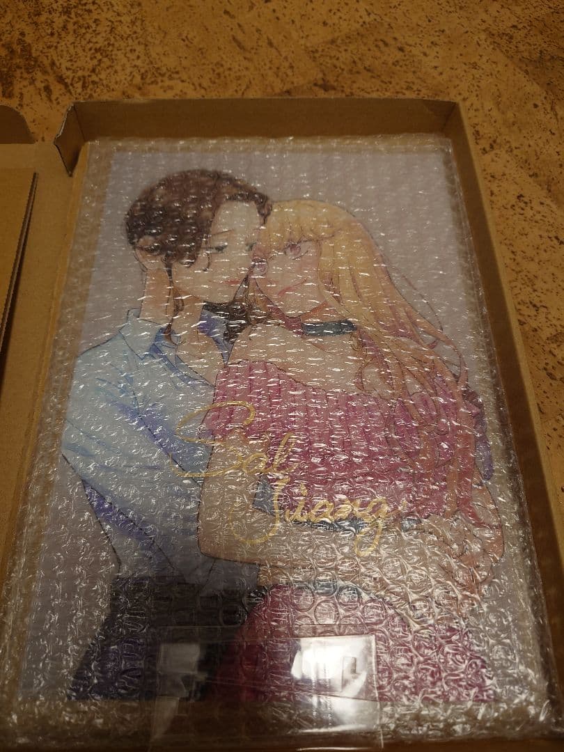 彩香ちゃんは弘子先輩に恋してる 直筆サイン入 クリルプレート Sal Jiang