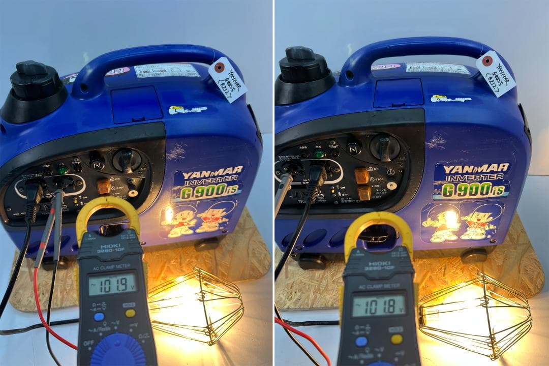 YANMAR ヤンマー インバーター発電機 G900IS 動作良好 ♪ 8212