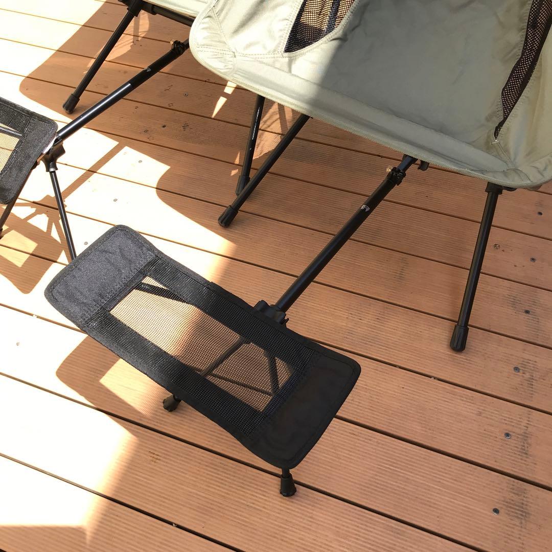 オガワ ツーアングルチェア フットレスト付 2脚セット