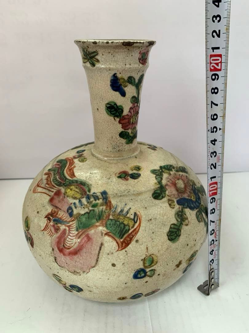 中国美術　明時代　花入　送料込み