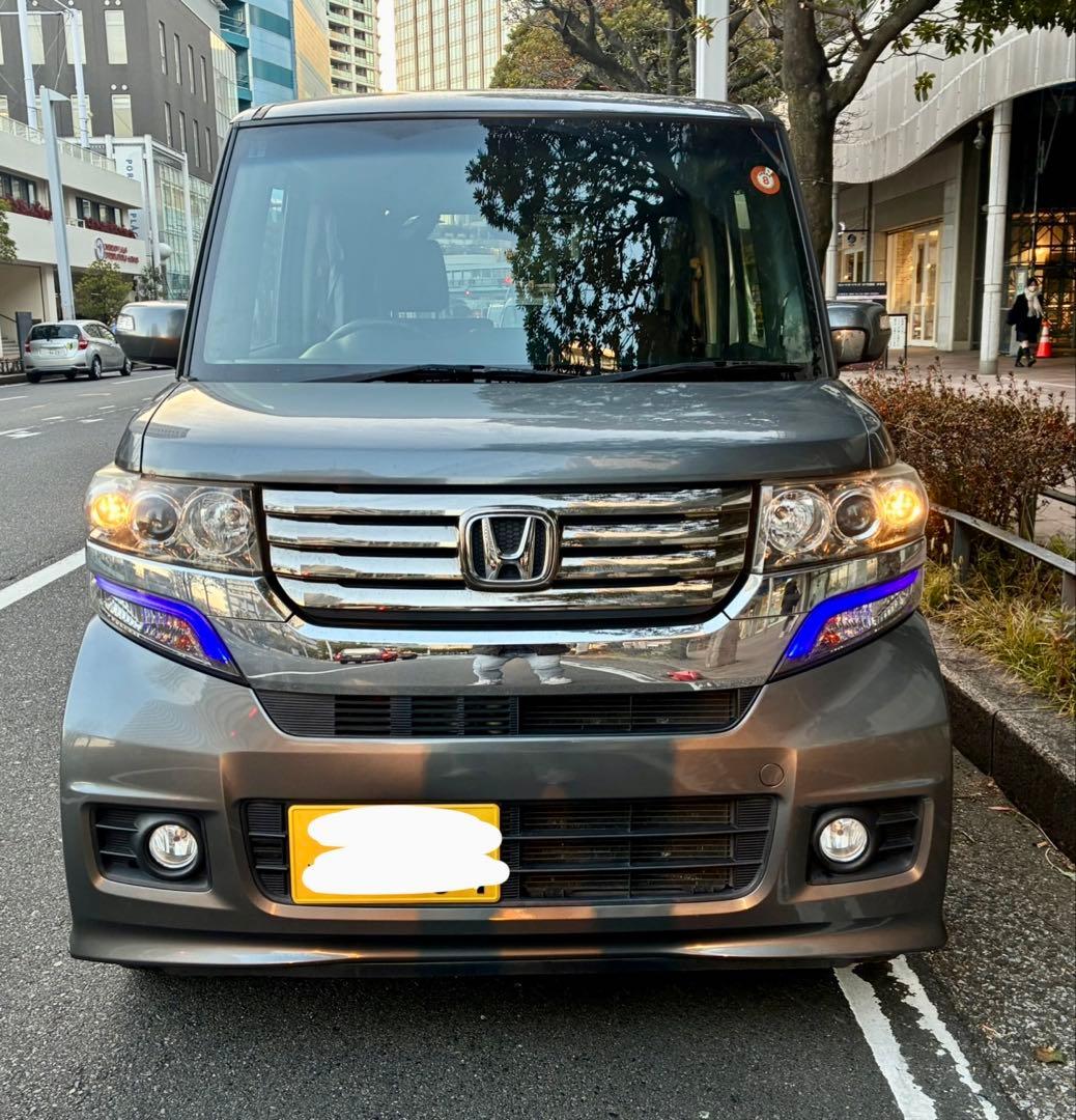 H25 N BOX +カスタム4WD GLパッケージ 実走行　修復無