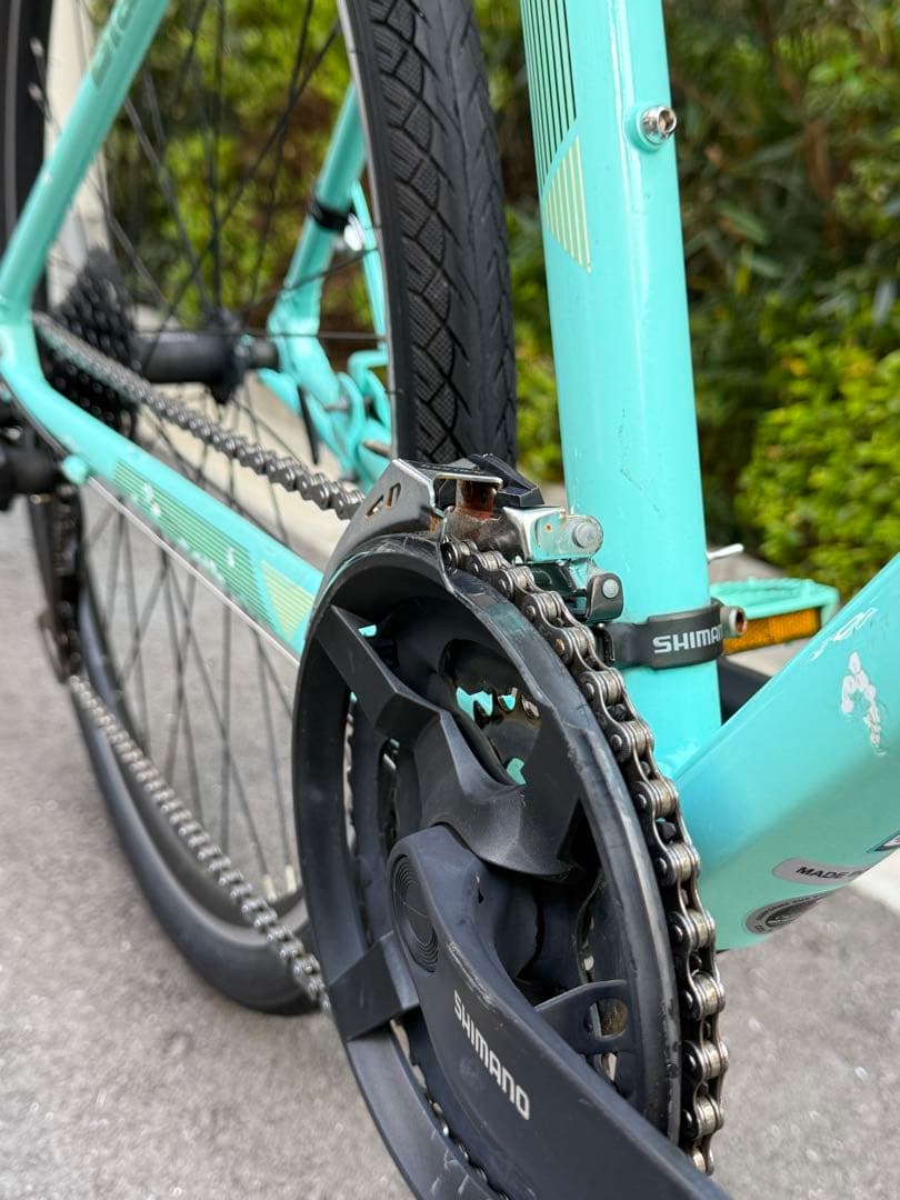 消耗品新品交換済み★ビアンキ C-SPORTS 1 クロスバイク　47サイズ