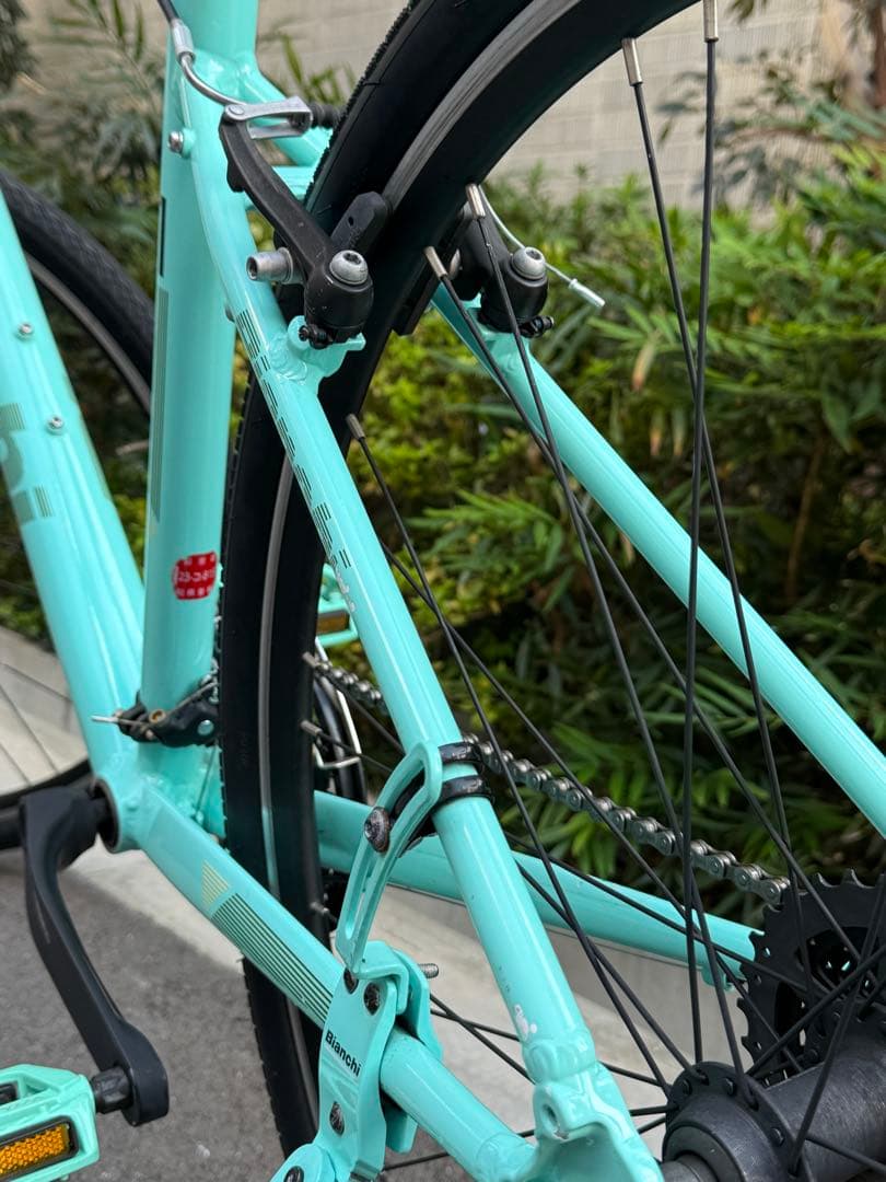 消耗品新品交換済み★ビアンキ C-SPORTS 1 クロスバイク　47サイズ