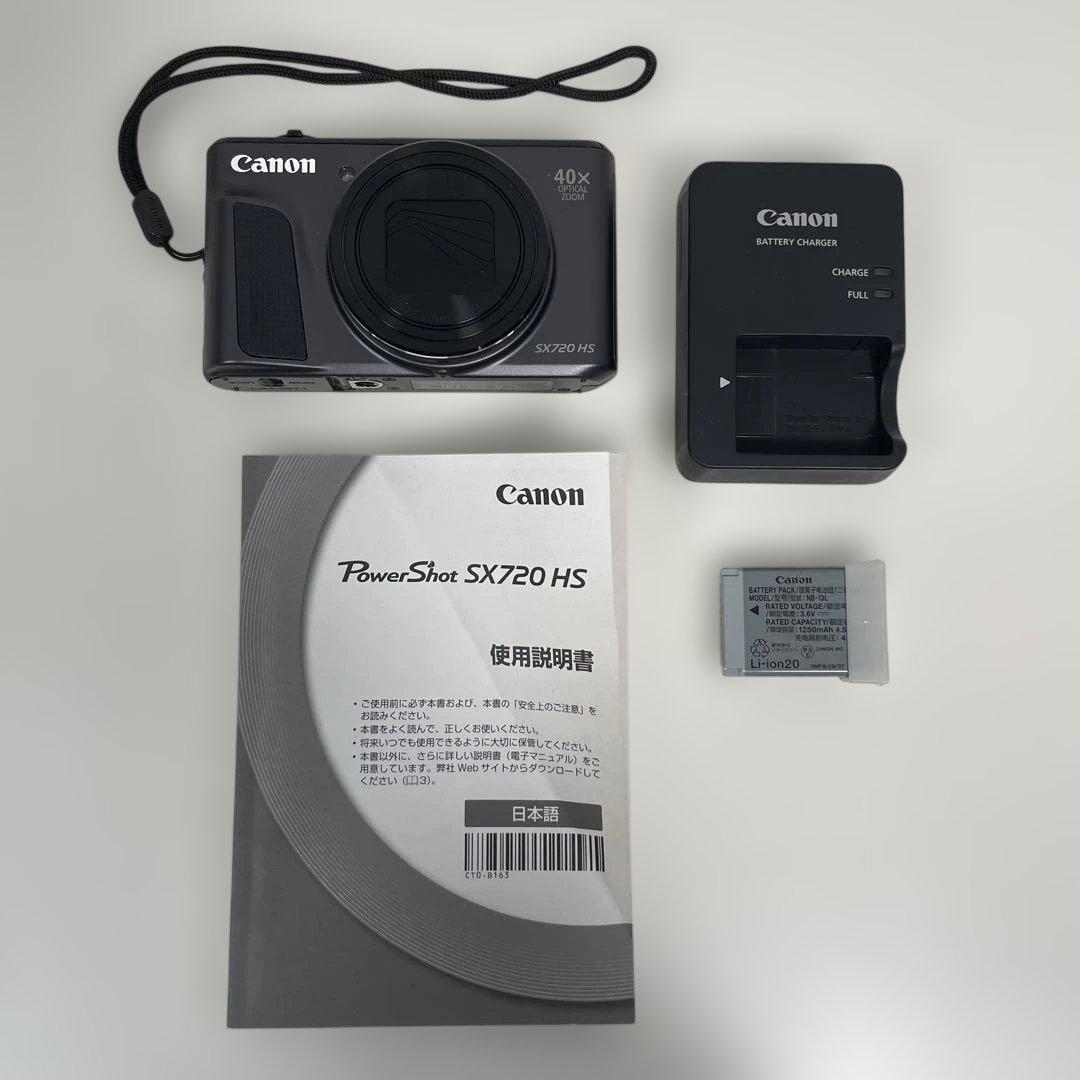 ✨動作確認済Canon PowerShot SX720 HS 40倍ズーム