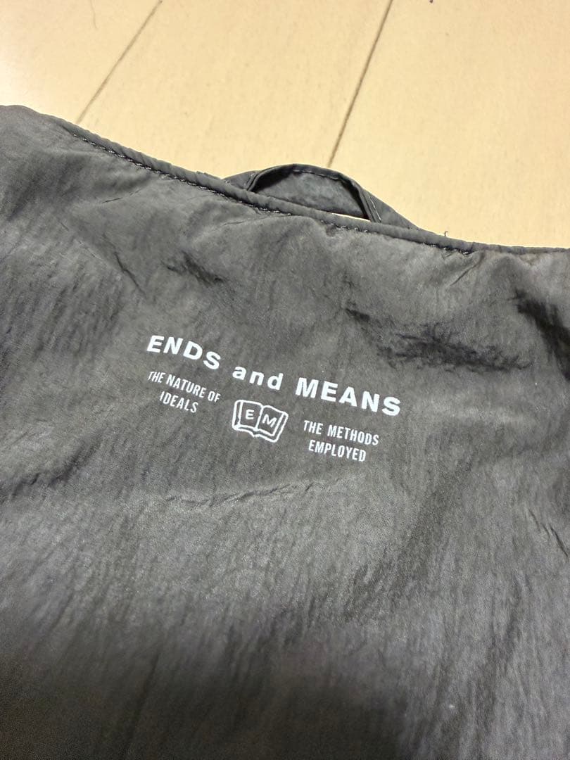 ends and means Tactical Puff Vest エンズ