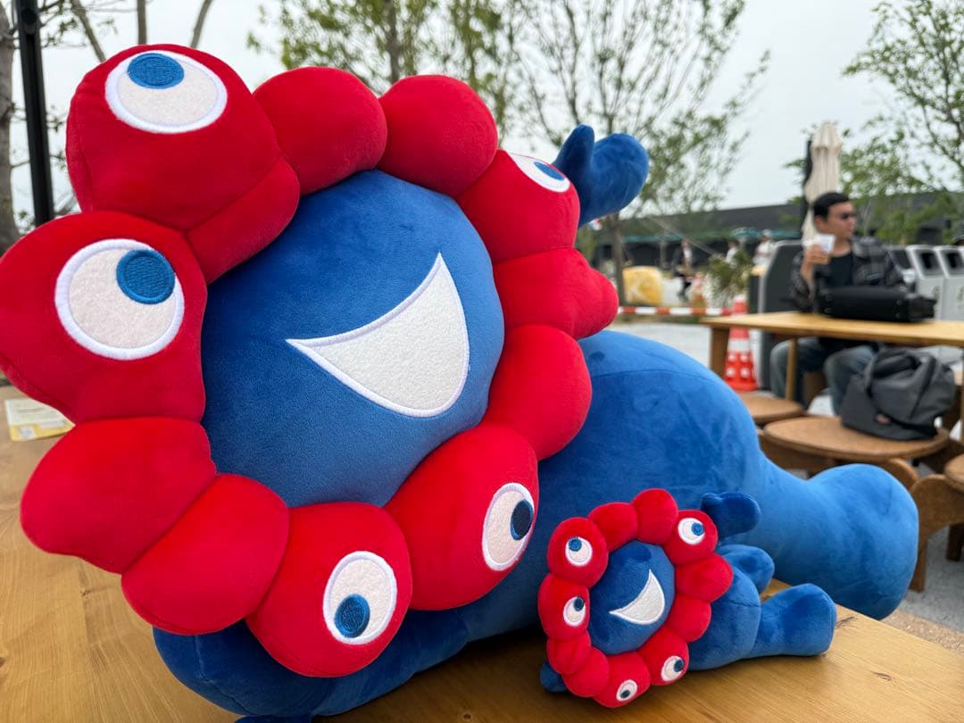 ミャクミャクくじ一等 ぬいぐるみ 80cm 大阪関西万博限定