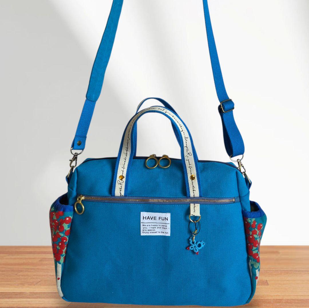 JUNE①　ショルダーバッグ　ハンドメイド