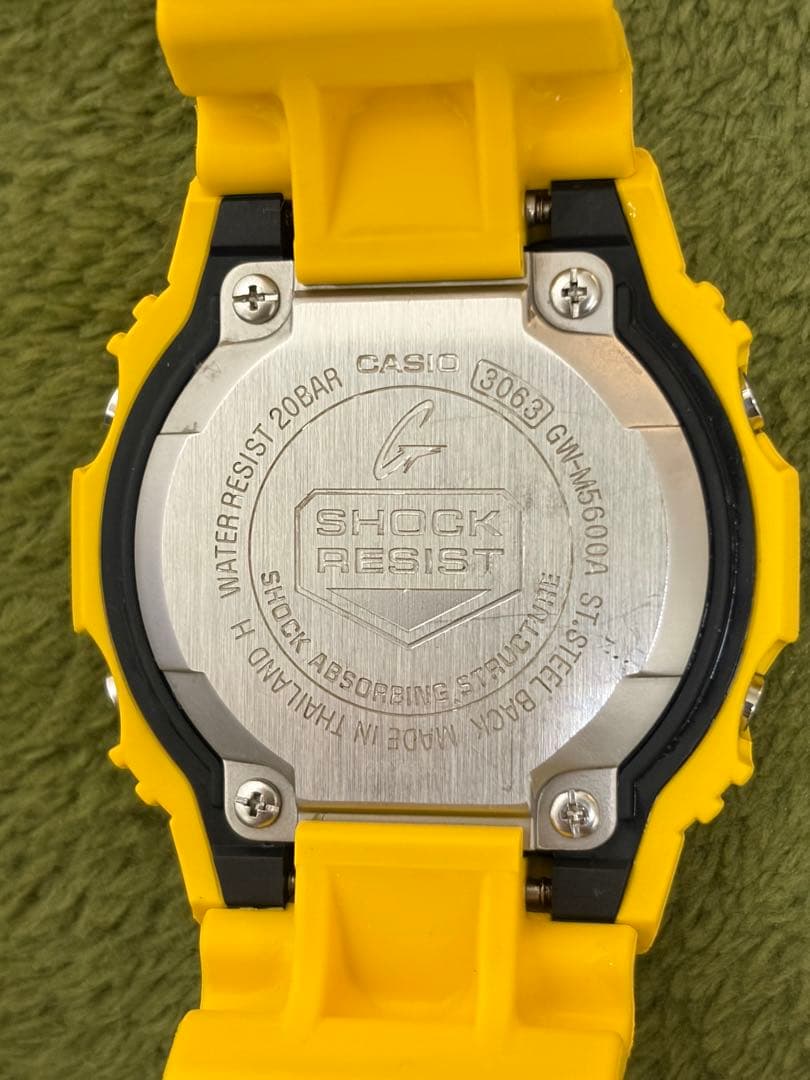 【12/25まで】G-SHOCK GW-M5600A イエロー腕時計