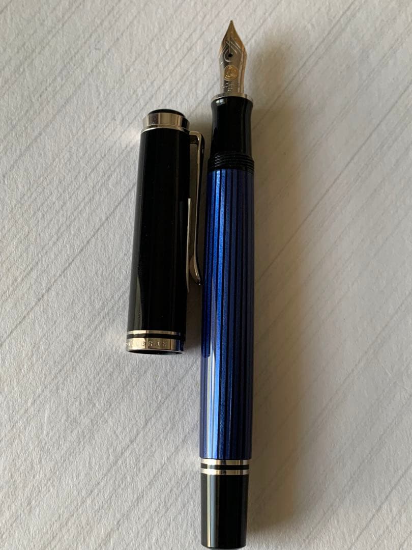 Pelikan スーベレーン M405 青縞 万年筆