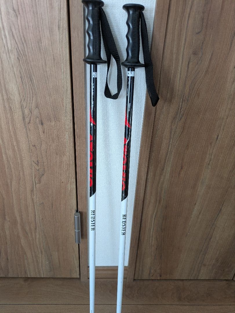 ロシニョール ROSSIGNOL HERO スキー 100㌢　ポール付き