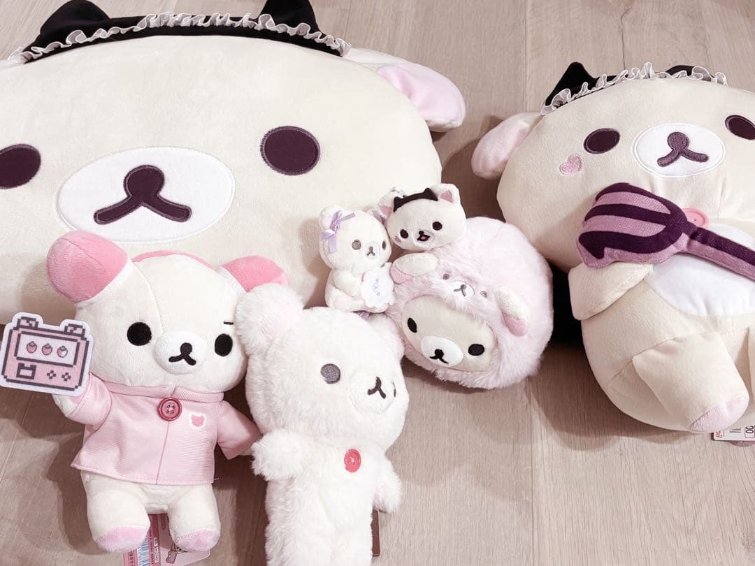 【レア 完売品⠀】コリラックマ ぬいぐるみ クッション セット