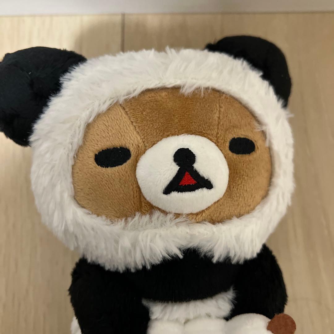 リラックマキャラバン限定商品　あつめてぬいぐるみ　パンダ