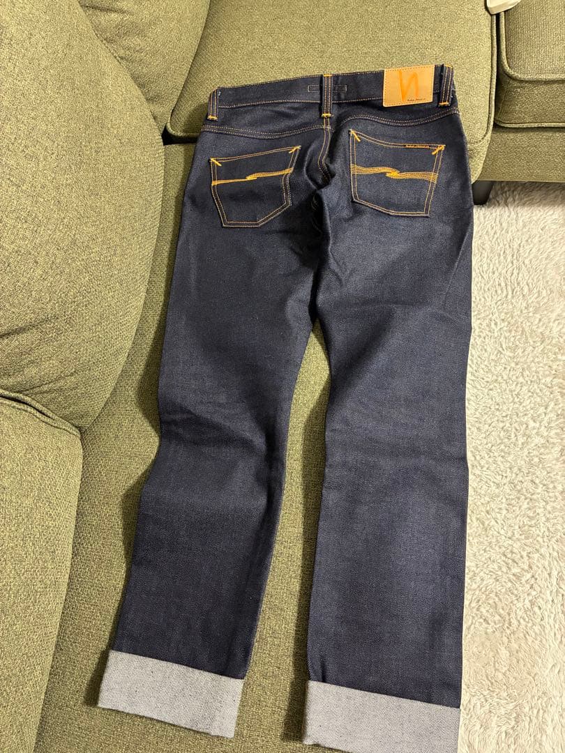 Nudie Jeans ダークブルー スキニーデニム