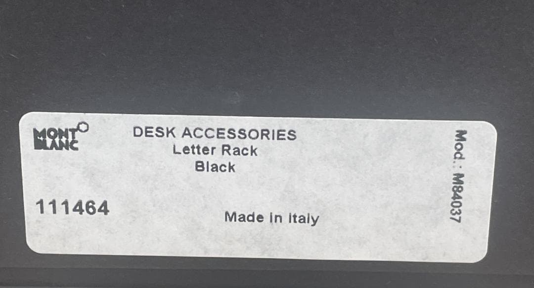 【新品】MONTBLANC レター＆ポストカードホルダー111464