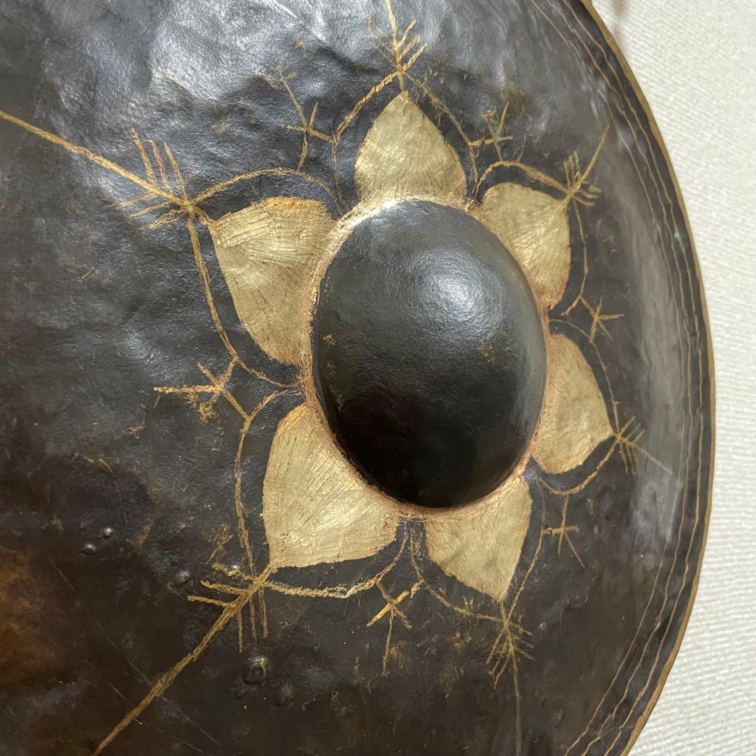 タイ ゴング　直径36cm 重量3 kg / 音程F-3 (マレット付属)