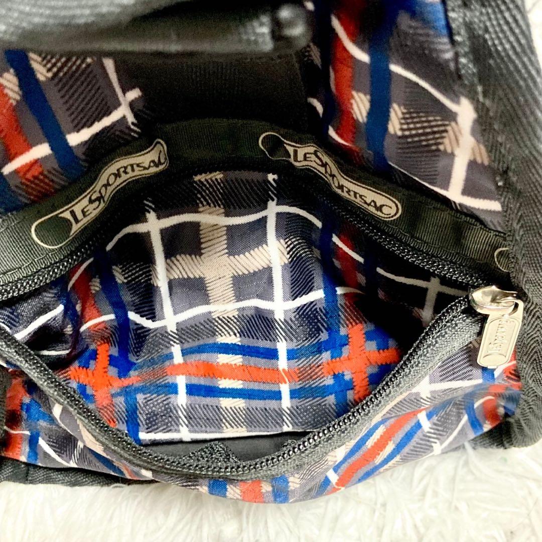 【極美品】レスポートサック　ボストンバッグ　ショルダーバッグ　2way　総柄