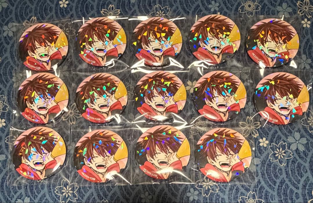 薫る花は凛と咲く ホログラム 缶バッジ 宇佐美翔平