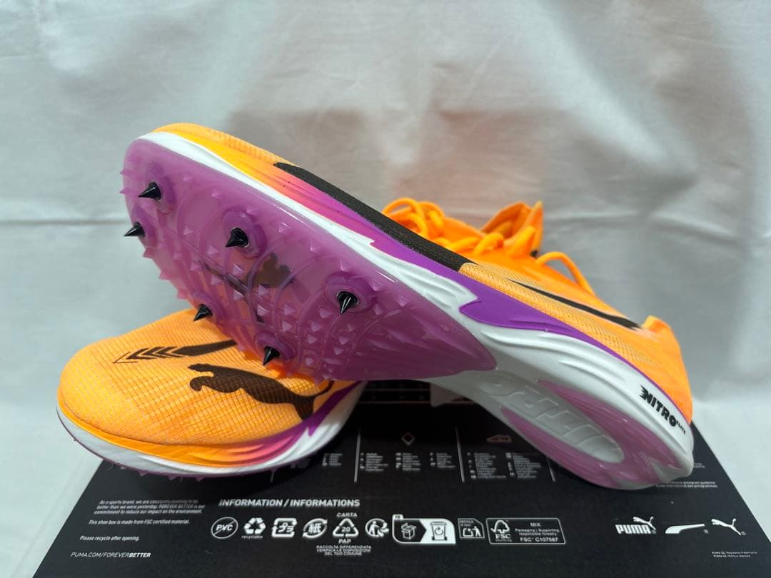 スパイク・シューズ puma mid distance nitro elite 3 26.5