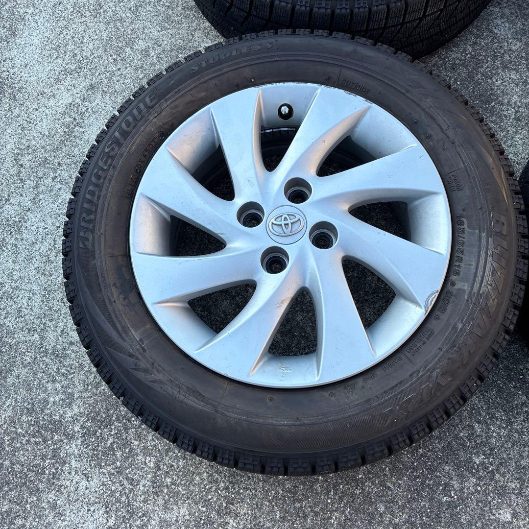 トヨタ 15インチ ブリヂストン BLIZZAK セット　スタッドレス茨城県