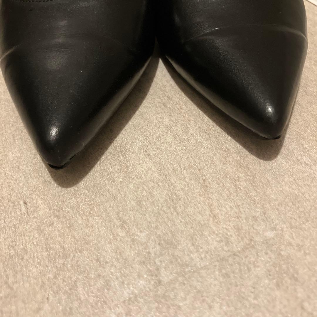 Le Talon GRISE ポインテッドストラップスリングバック　24cm