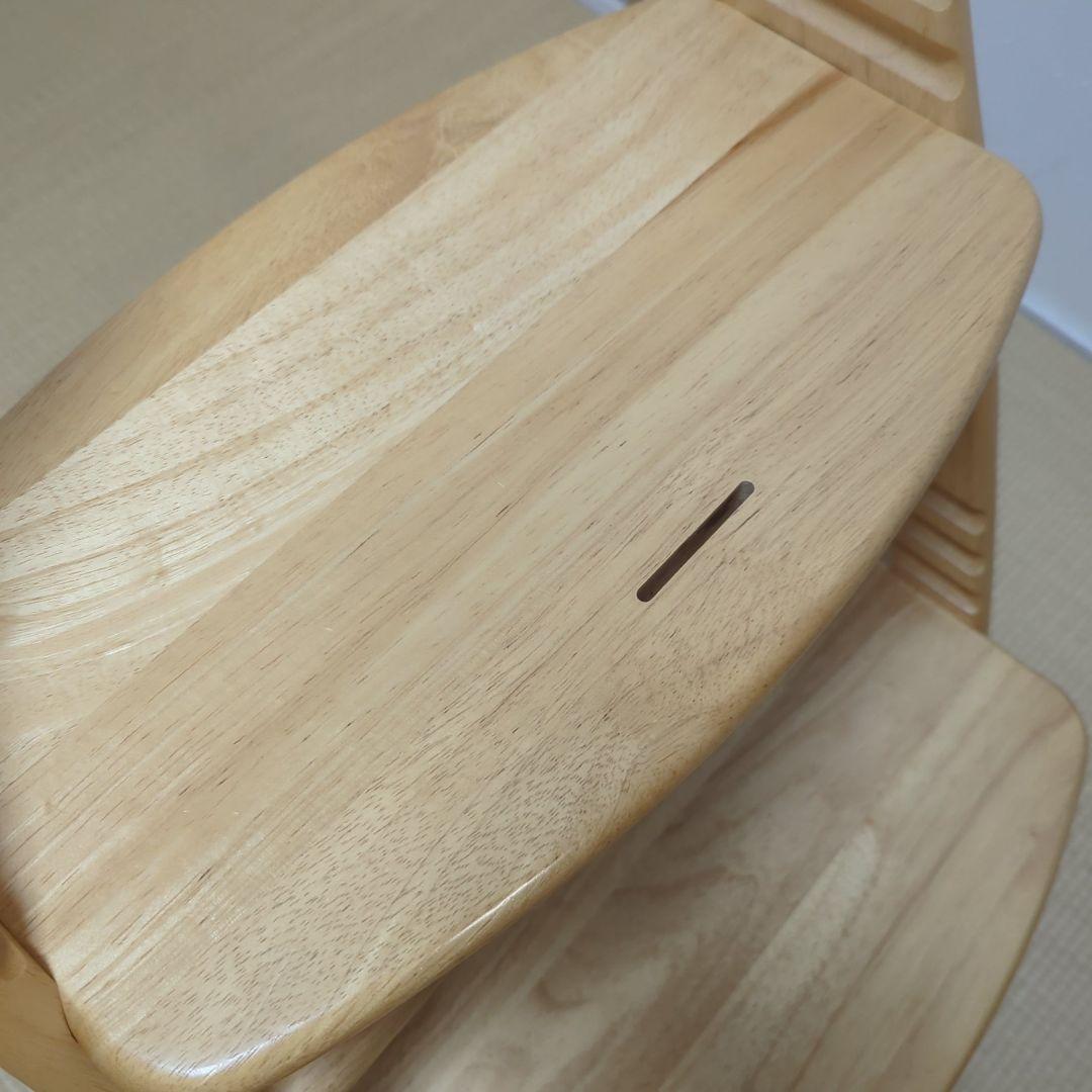大和屋　 アッフルチェア　天然木　ナチュラル　テーブル＆ガードなし