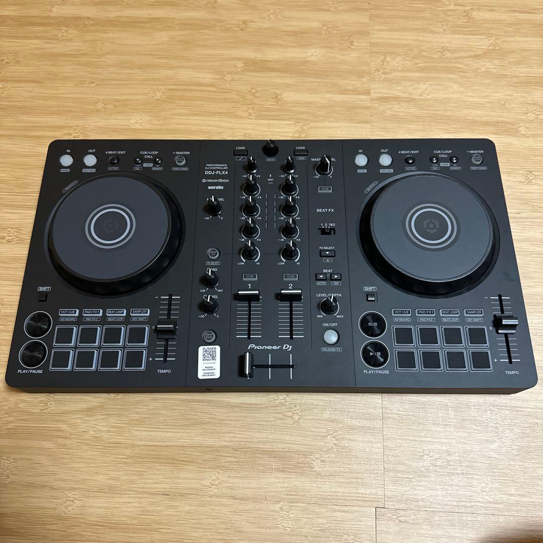 Pioneer DJ DDJ-FLX4 DJコントローラー 【ヘッドホン付き】
